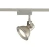 LED Brushed Nickel Restoration Style Linear Track Lighting Head