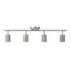 Globe Electric 2.5 Ft. 4-Light Brushed Nickel Fixed Track Lighting Kit 2 Globe Electric 2.5 Ft. 4-Light Brushed Nickel Fixed Track Lighting Kit -Lamp Parts brushed nickel globe electric track lighting kits 91002801 64 1000