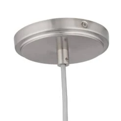 86 In. 1-Light Brushed Nickel Pendant Track Lighting Fixture -Lamp Parts brushed nickel hampton bay track lighting heads 17100 66 1000