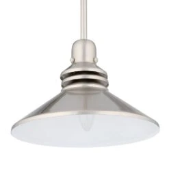 86 In. 1-Light Brushed Nickel Pendant Track Lighting Fixture -Lamp Parts brushed nickel hampton bay track lighting heads 17100 a0 1000