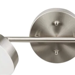 Pratford 2.6 Ft. 4-Light Brushed Nickel Integrated LED Fixed Track Lighting Kit -Lamp Parts brushed nickel hampton bay track lighting kits 23055 000 1f 1000