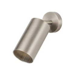 Parroco 1-Light Less Than 2 Ft. Brushed Nickel Track Lighting Kit Cylinder Track Head Hard Wired Task Lighting -Lamp Parts brushed nickel huoku track lighting kits pd1070681 44 1000