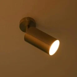 Parroco 1-Light Less Than 2 Ft. Brushed Nickel Track Lighting Kit Cylinder Track Head Hard Wired Task Lighting -Lamp Parts brushed nickel huoku track lighting kits pd1070681 4f 1000