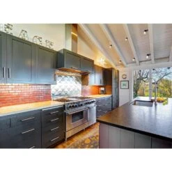 Lantern Brushed Nickel Integrated LED Fixed Track Step Head Light Fixture, 36° Beam Spread -Lamp Parts brushed nickel satco track lighting heads th663 31 1000