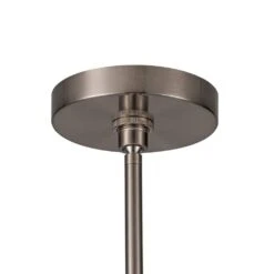 Haven 4-Light 15 In.W Brushed Nickel Modern Drum Pendant Light With Fabric Cover And Acrylic For Kitchen/Living Room 26 Haven 4-Light 15 In.W Brushed Nickel Modern Drum Pendant Light With Fabric Cover And Acrylic For Kitchen/Living Room -Lamp Parts brushed nickel white fabric huoku pendant lights pd1075231 44 1000