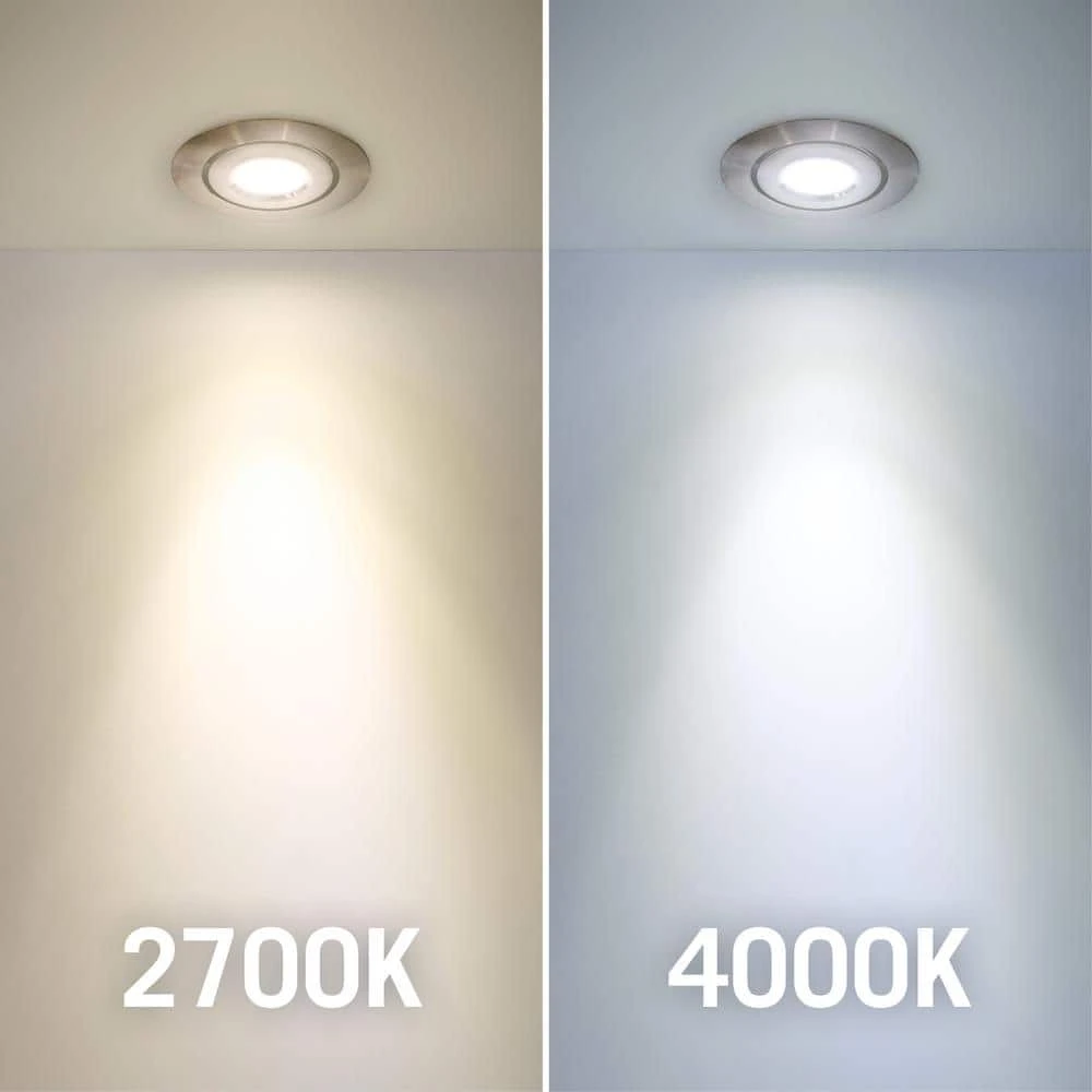 2 In. Bright White Recessed LED Swivel Puck Light, Brushed Steel 8 2 In. Bright White Recessed LED Swivel Puck Light, Brushed Steel - Image 6