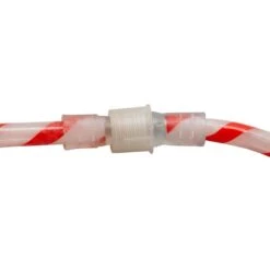 Home Accents Holiday Outdoor/Indoor 40 Ft. Line Voltage Soft White Integrated LED Rope Light Flexible Candy Cane Style Holiday Lights -Lamp Parts candy cane home accents holiday rope lights fg 03303 44 1000