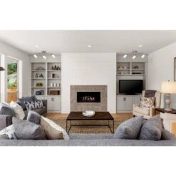 EGLO 1600 Penn Ave 2 Ft. 3-Light Chrome Integrated LED Fixed Track Lighting Kit -Lamp Parts chrome eglo track lighting kits 204007a 4f 1000