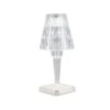 10.25 In. Ambient Elegant Acrylic Crystal-cut Rechargeable Table Lamps With Crystal Cut Shades -Lamp Parts clear daylight24 table lamps 20211060 64 1000