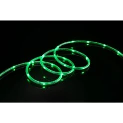 16 Ft. Green All Occasion Indoor Outdoor LED 1/4 In. Mini Rope Light 360 Degree Directional Shine Decoration 9 16 Ft. Green All Occasion Indoor Outdoor LED 1/4 In. Mini Rope Light 360 Degree Directional Shine Decoration -Lamp Parts clear deerport decor rope lights ml11 mrl16 gr c3 1000