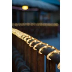 50 Ft. Integrated LED Soft White Rope Light -Lamp Parts clear deerport decor rope lights rl50 sw c3 1000