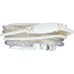 Indoor/Outdoor 12 Ft. White LED Rope Light Kit -Lamp Parts clear westek rope lights lrope12w 44 1000