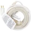 Indoor/Outdoor 6 Ft. White LED Rope Light Kit 1 Indoor/Outdoor 6 Ft. White LED Rope Light Kit -Lamp Parts clear westek rope lights lrope6w 64 1000