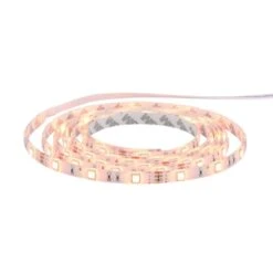 8 Ft. Color Changing LED Flexible Tape Under Cabinet Light With Wireless Remote -Lamp Parts commercial electric led strip lights dc5237wh a fa 1000
