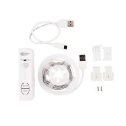 3. 3FT Rechargeable 500 Lumens Cuttable 5CCT Motion Integrated LED Strip Light -Lamp Parts commercial electric led strip lights lr433 5wx7pir2 g1 1024 a0 1000