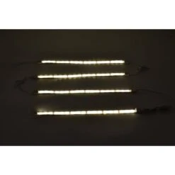 12 In. Lnkble Warm White LED Strip Light Kit (4 Strip Pack) -Lamp Parts commercial electric led strip lights ls1817 4 44 1000