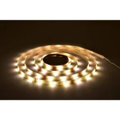 8 Ft. LED Warm White Under Cabinet Light -Lamp Parts commercial electric led strip lights ls2835 8f c3 1000