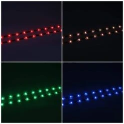 2 In. X24 In. LED RGB Under Cabinet Light -Lamp Parts commercial electric led strip lights ls520rgb 48inch 76 1000