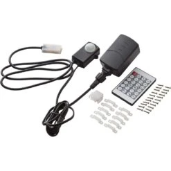 18 Ft. LED Connectible Indoor/Outdoor Color Changing (White And RGB) Tape Light With Remote Control -Lamp Parts commercial electric rope lights 16508 4f 1000