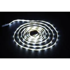 18 Ft. LED Connectible Indoor/Outdoor Color Changing (White And RGB) Tape Light With Remote Control -Lamp Parts commercial electric rope lights 16508 c3 1000