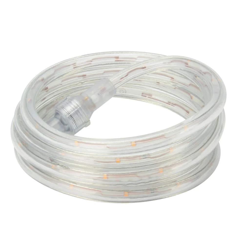 8 Ft. 120-Volt Line Voltage Warm White Flexible Integrated LED Rope Light 3 8 Ft. 120-Volt Line Voltage Warm White Flexible Integrated LED Rope Light
