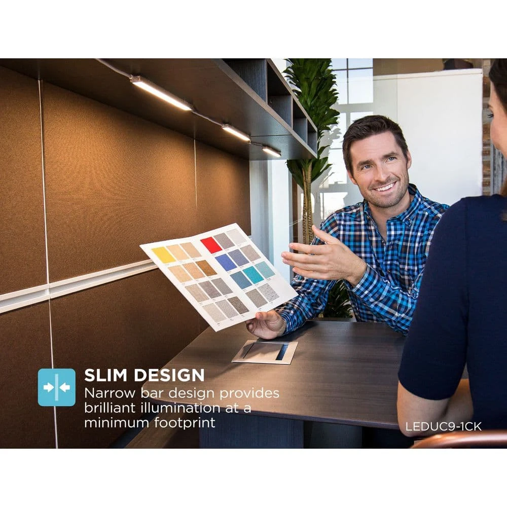 Black & Decker 9 In. LED Cool White 4000K, Dimmable, 1-Bar Under Cabinet Lights Kit With Hands-Free On/Off (Tool-Free Plug-in Install) 7 Black & Decker 9 In. LED Cool White 4000K, Dimmable, 1-Bar Under Cabinet Lights Kit With Hands-Free On/Off (Tool-Free Plug-in Install) - Image 5