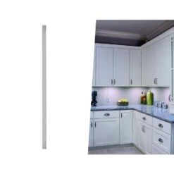 Black & Decker 24 In. LED Cool White 4000K, Dimmable, 1-Bar Under Cabinet Lights Kit With Hands-Free On/Off (Tool-Free Plug-in Install) -Lamp Parts cool white 1 bar kit black decker under cabinet bar lights leduc24 1ck 76 1000