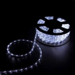 Outdoor 100 Ft. 110-Volt Plug-In Cool White Integrated LED Color Changing Lights Rope Light -Lamp Parts cool white walsport rope lights usli1002cw 1f 1000