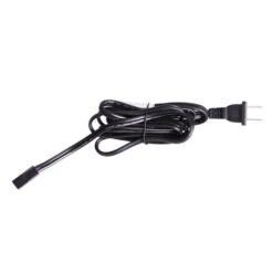 72 In. Black Power Cord And Plug For Under Cabinet Puck Lights, Designed For Easy Power Connection, 1-Pack