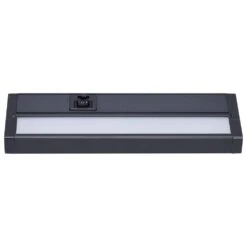 CounterQuick 11 In. Plug-In Dark Bronze Integrated LED Linkable Under Cabinet Light 11 CounterQuick 11 In. Plug-In Dark Bronze Integrated LED Linkable Under Cabinet Light -Lamp Parts dark bronze satco under cabinet bar lights 63 521 1f 1000