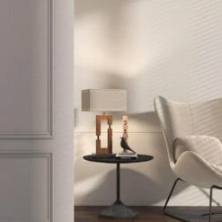 25.9 In. Wood USB Port Table Lamps With Shade (Set Of 2) 19 25.9 In. Wood USB Port Table Lamps With Shade (Set Of 2) -Lamp Parts dark wood pia ricco table lamps 1jay 2113dw 1 31 1000