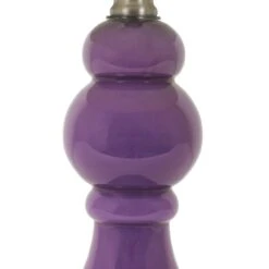 Draper 17.25 In. Blue Table Lamps With Shade And USB Ports (Set Of 2) -Lamp Parts decor therapy lamp sets mp1083 4f 1000