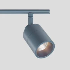 Shura Deep Navy Integrated LED Fixed Track Light Rotatable Cylinder Heads 3 Ft. Track Lighting Kit 3000 K 2240 Lumens -Lamp Parts deep navy 3000k vidalite track lighting kits ce1060083 4f 1000