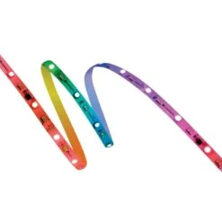 16.4FT RGBWIC Dynamic Color Changing Dimmable Linkable Plug-In LED Strip Light With Remote Control -Lamp Parts ecosmart led strip lights al tp rgbwic 16 d4 1000