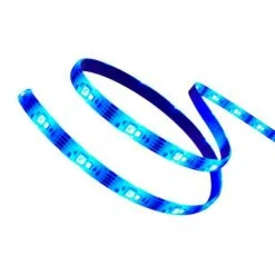 6.5 Ft. RGBW Color Changing Dimmable Rechargeable Battery Operated LED White Strip Light With Motion Sensor And Remote