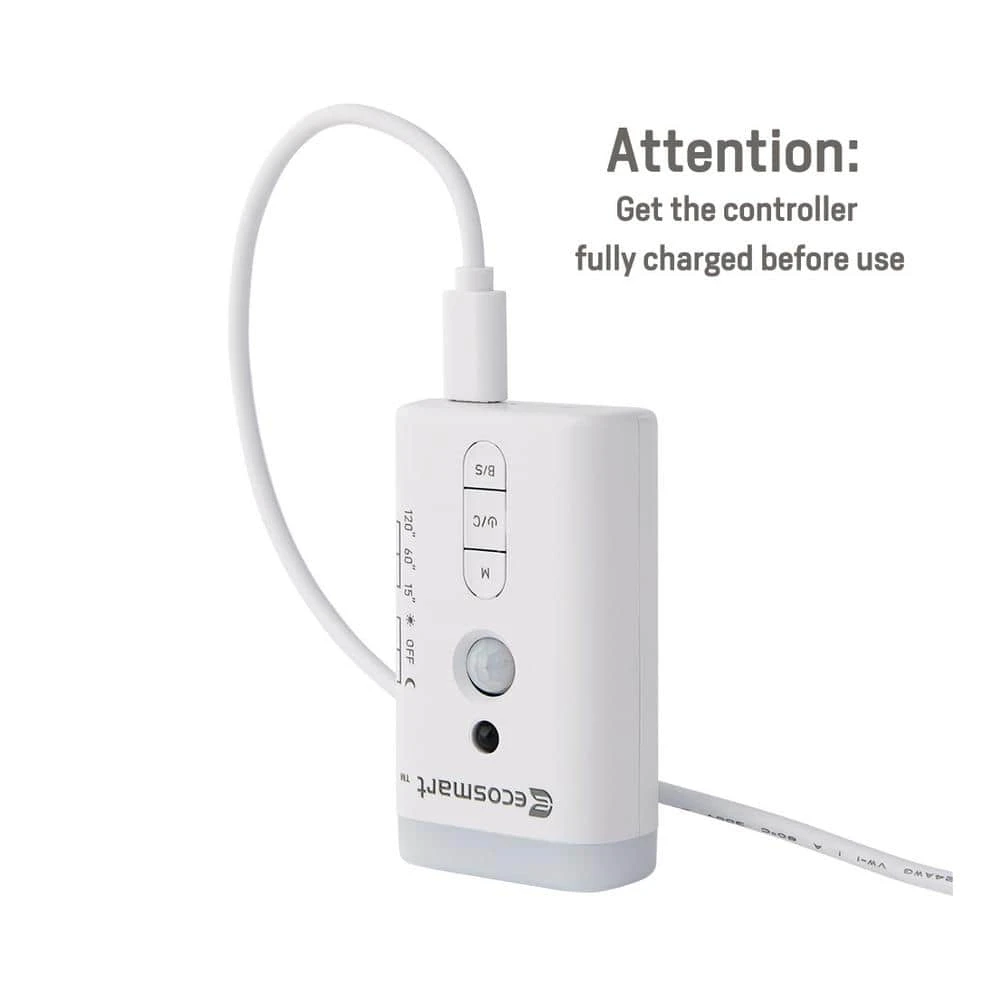 16.4 Ft. RGBW Color Changing Dimmable Rechargeable Battery Operated LED White Strip Light With Motion Sensor And Remote 13 16.4 Ft. RGBW Color Changing Dimmable Rechargeable Battery Operated LED White Strip Light With Motion Sensor And Remote - Image 11