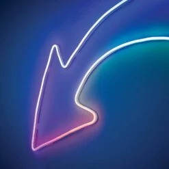 9 Ft. RGBWIC Dynamic Color Changing Dimmable Plug-In LED Neon Flex Strip Light With Memory Wire Function And Remote -Lamp Parts ecosmart led strip lights lr1321 rgbwic n 1d 1000 2