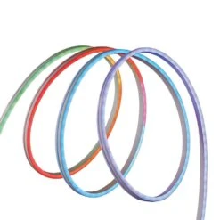 6.5 Ft. RGBWIC Dynamic Color Changing Dimmable Linkable Plug-In LED Neon Flex Strip Light With Remote Control