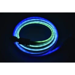 6.5 Ft. RGBWIC Dynamic Color Changing Dimmable Linkable Plug-In LED Neon Flex Strip Light With Remote Control -Lamp Parts ecosmart led strip lights lr1321 rgbwic n 77 1000 1