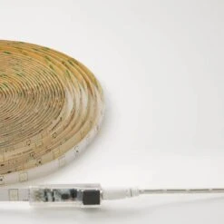 32.8 Ft. RGB Color Changing Dimmable LED Strip Light With Remote Control -Lamp Parts ecosmart led strip lights lr431u 7 2x5ir3 66 1000