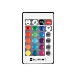 9.8 Ft. RGB Color Changing Dimmable USB Powered LED Black Strip Light With Remote Control -Lamp Parts ecosmart led strip lights lr431u 7 2x7ir3 a0 1000