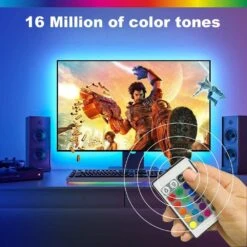 48 In. USB LED Strip Light (2-Pack) -Lamp Parts ecosmart led strip lights ls520rgb 48inch 1f 1000