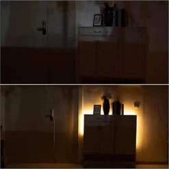 3.2 Ft. Battery Motion On/Off Strip Light -Lamp Parts ecosmart led strip lights ls580 1m 44 1000