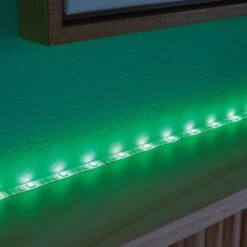 16.4 Ft. RGBW Color Changing Dimmable Linkable Plug-In LED Strip Light With Remote Control -Lamp Parts ecosmart led strip lights ls9a233 16f 40 1000