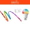 Smart Home Starter Kit Including Color Changing LED Strip Light, Smart Bulb And Smart Plug, Powered By Hubspace -Lamp Parts ecosmart led strip lights lt11a65kit400 64 1000
