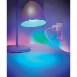 Smart Home Starter Kit Including Color Changing LED Strip Light, Smart Bulb And Smart Plug, Powered By Hubspace -Lamp Parts ecosmart led strip lights lt11a65kit400 66 1000