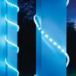 16.4 Ft. RGB Color Changing Dimmable Linkable Plug-In LED Outdoor Rope Light With Remote Control 13 16.4 Ft. RGB Color Changing Dimmable Linkable Plug-In LED Outdoor Rope Light With Remote Control -Lamp Parts ecosmart rope lights lr431u 7 2x5ir3 a0 1000