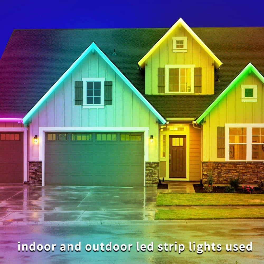 200 Ft. Indoor/Outdoor Plug-In LED Strip Light Kit 6 200 Ft. Indoor/Outdoor Plug-In LED Strip Light Kit - Image 4