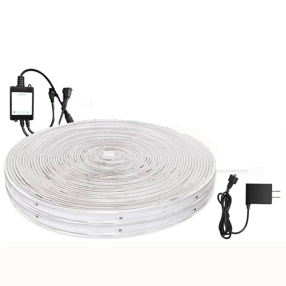 200 Ft. Indoor/Outdoor Plug-In LED Strip Light Kit 3 200 Ft. Indoor/Outdoor Plug-In LED Strip Light Kit