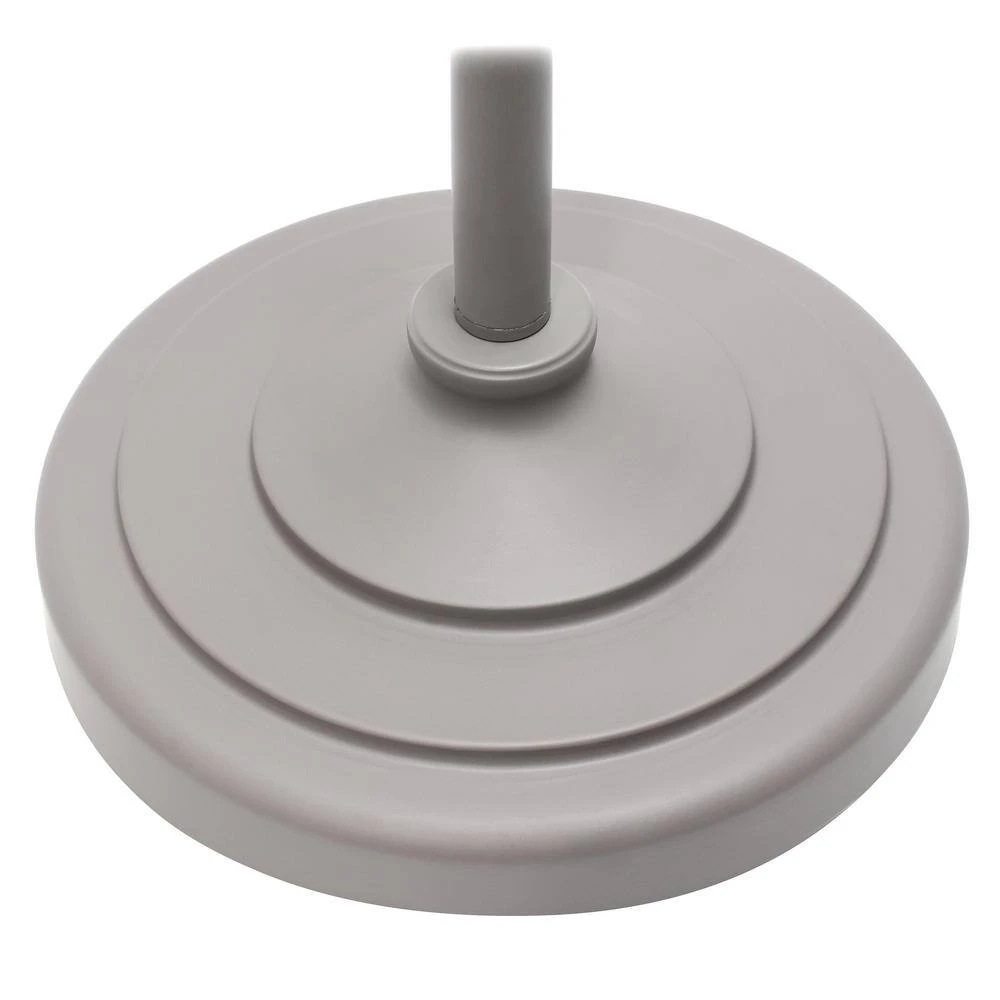 Traditionally Crafted Gray Lamp Set (2-Table Lamps, 1-Floor Lamp) With White Shades (3-Pack) 8 Traditionally Crafted Gray Lamp Set (2-Table Lamps, 1-Floor Lamp) With White Shades (3-Pack) - Image 6